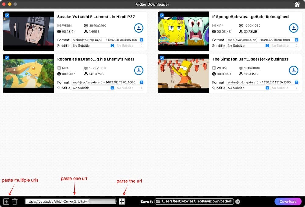 download anime from youtube