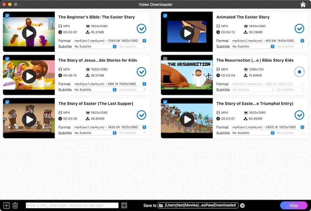 download easter story for kids