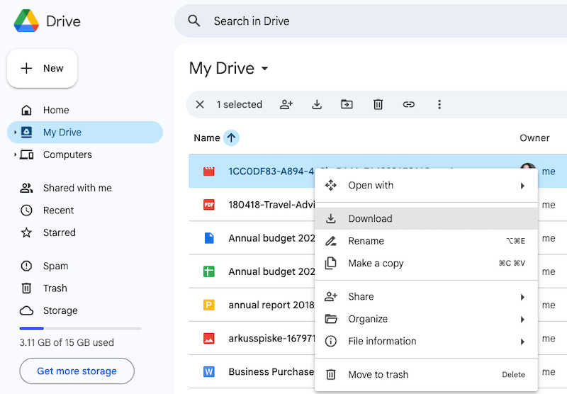 recover dji video google 01