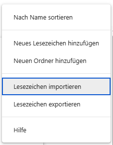 chrome import bookmark