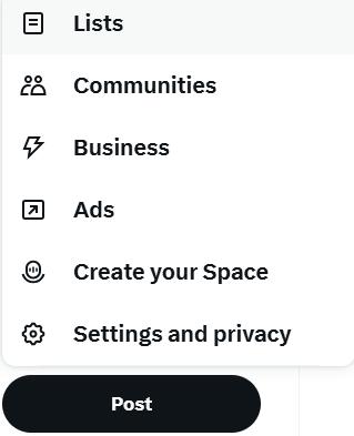 settings and privacy