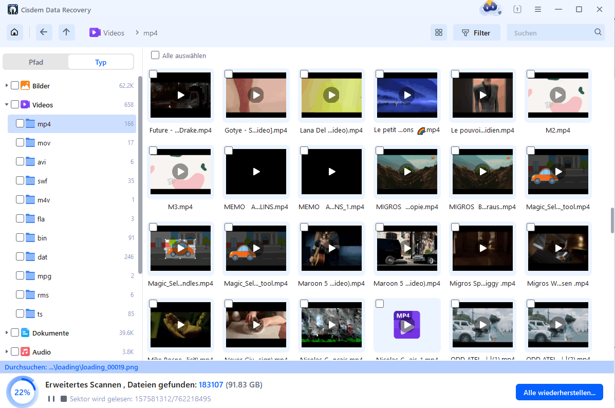 recover snap memories with cisdem 02