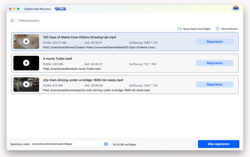 recover recording cisdem06
