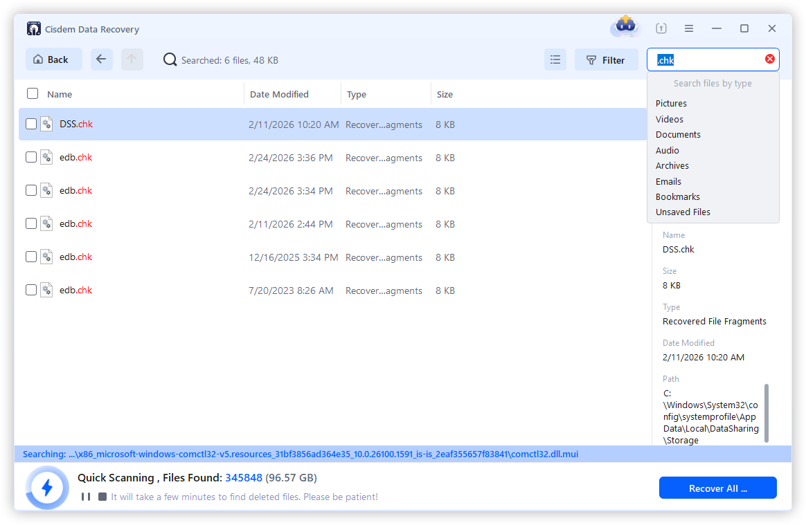 recover chk cisdem 02