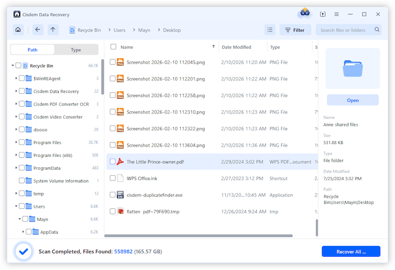 recover files from recycle bin 02