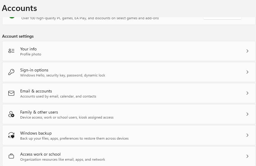 family and other users