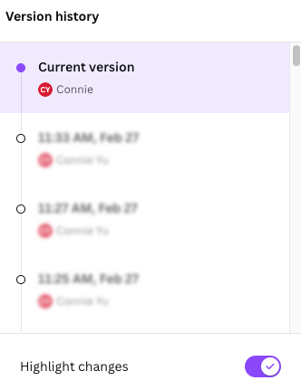 choose canva version