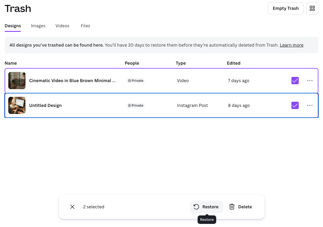 restore canva trash 02