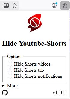 hide shorts videos