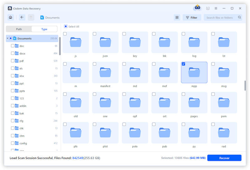 recover ms project file with cisdem 02