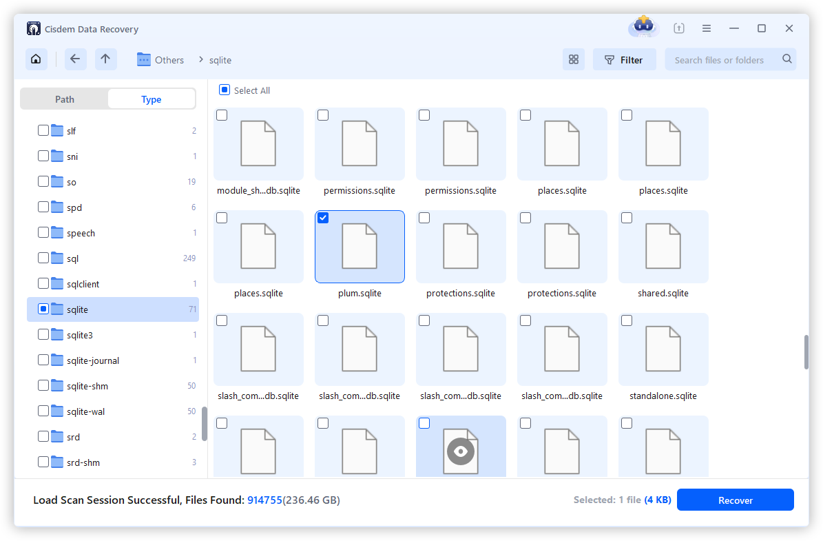 recover sticky notes with cisdem 03