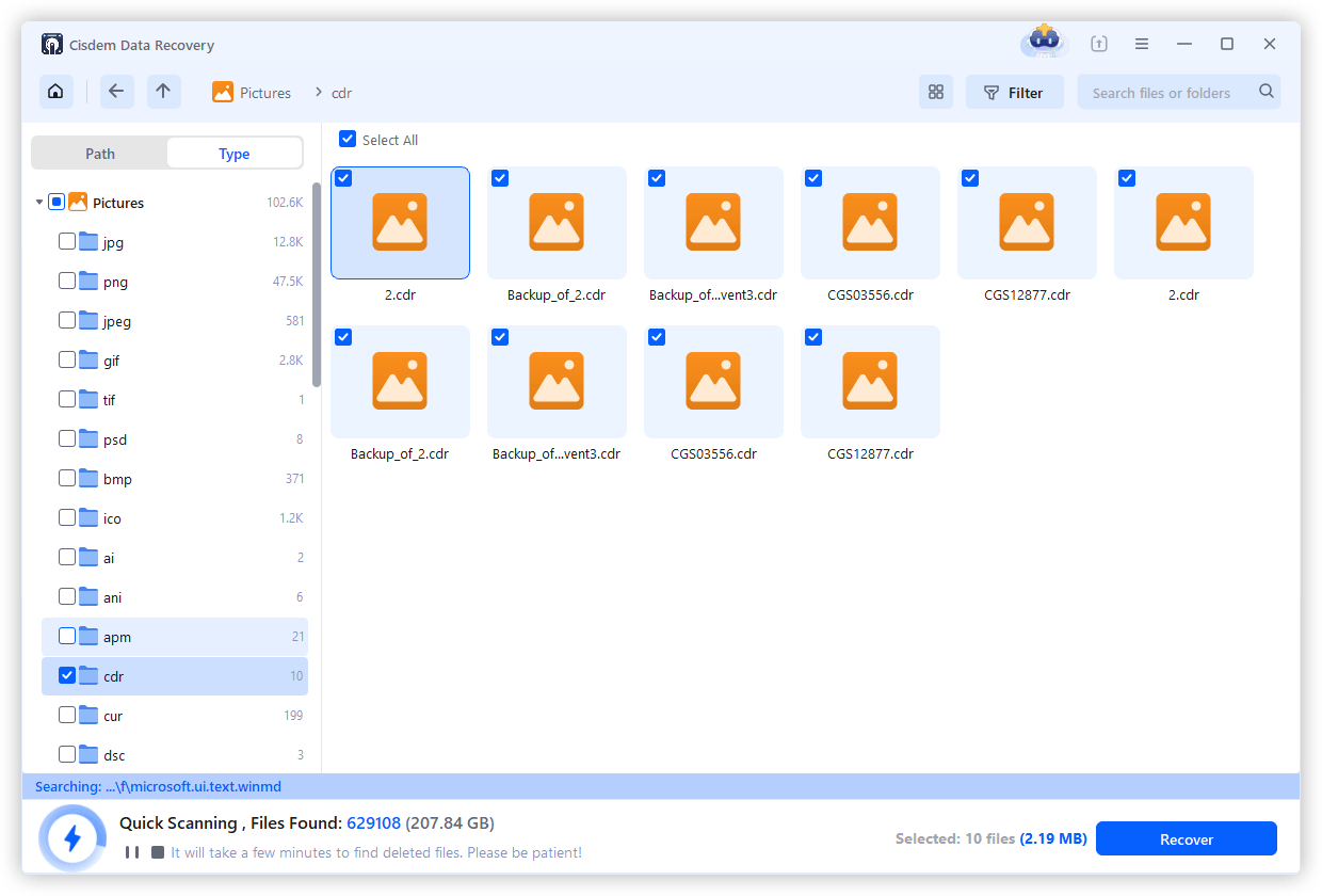 recover cdr cisdem 03