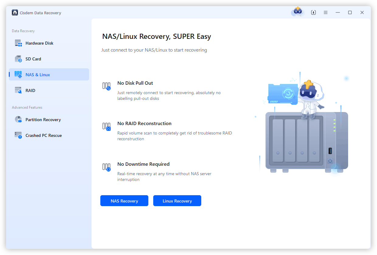 recover linux cisdem01