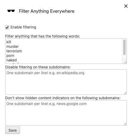 Filter Anything Everywhere