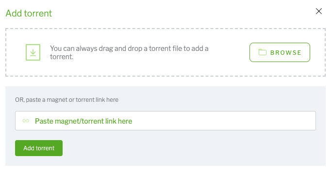 add torrent