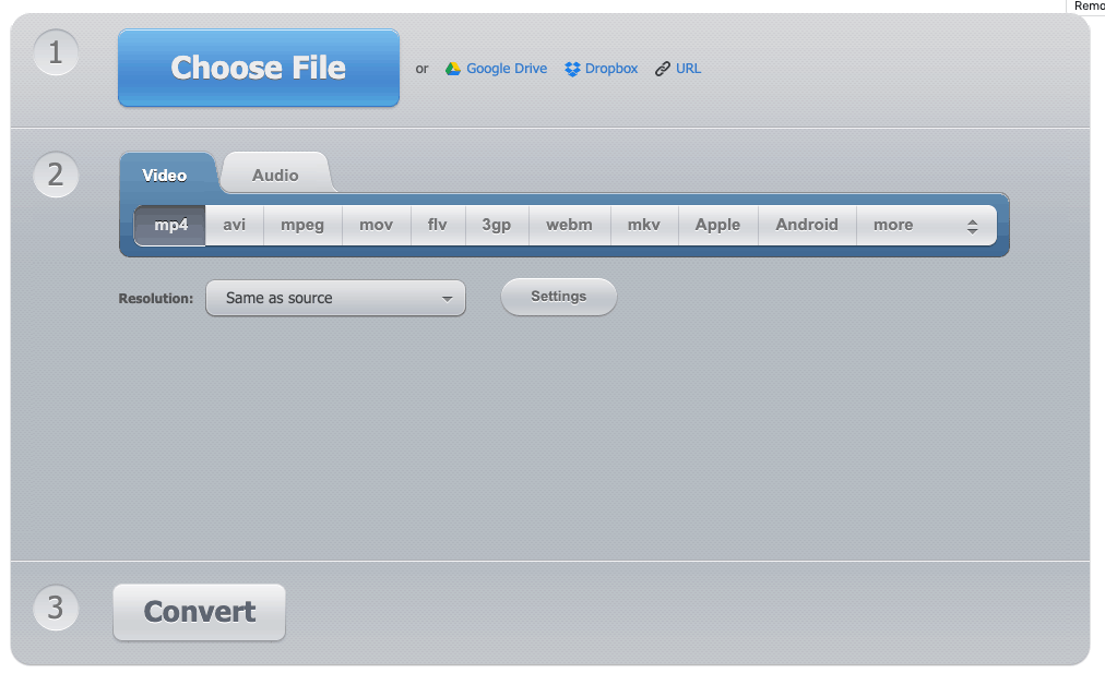 convert video online