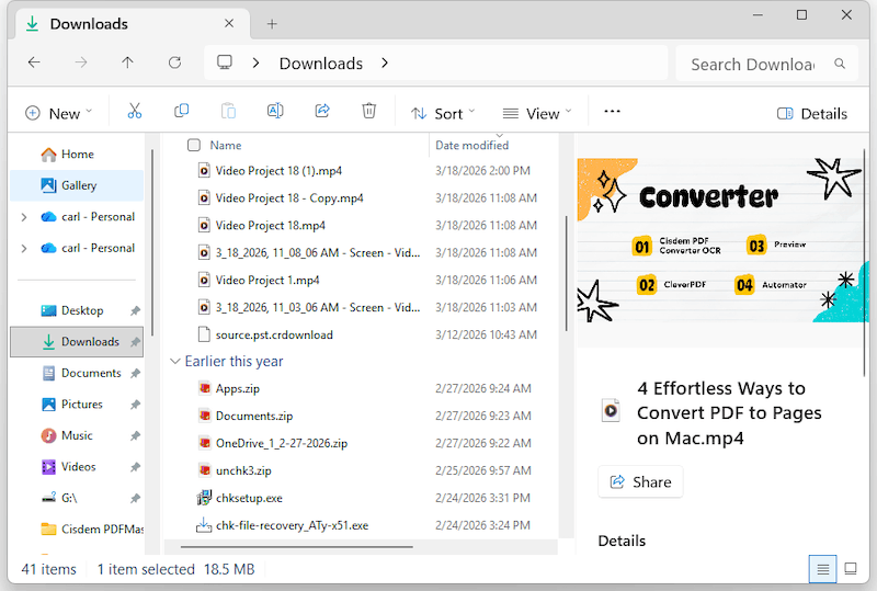 torrent download folder