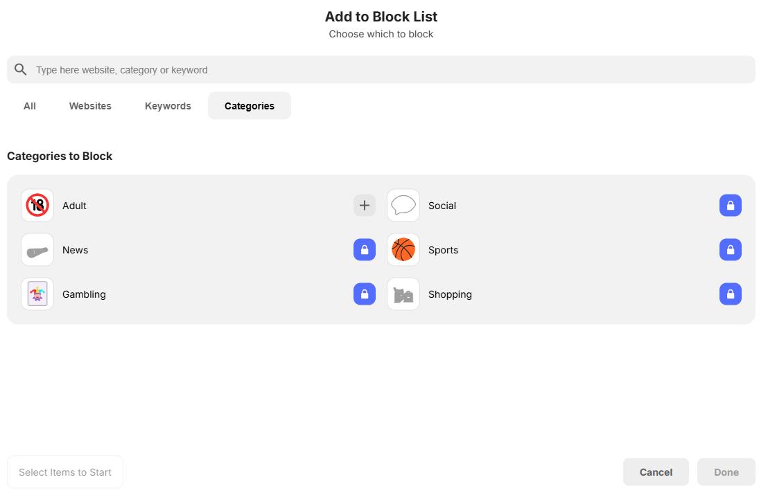 select adult