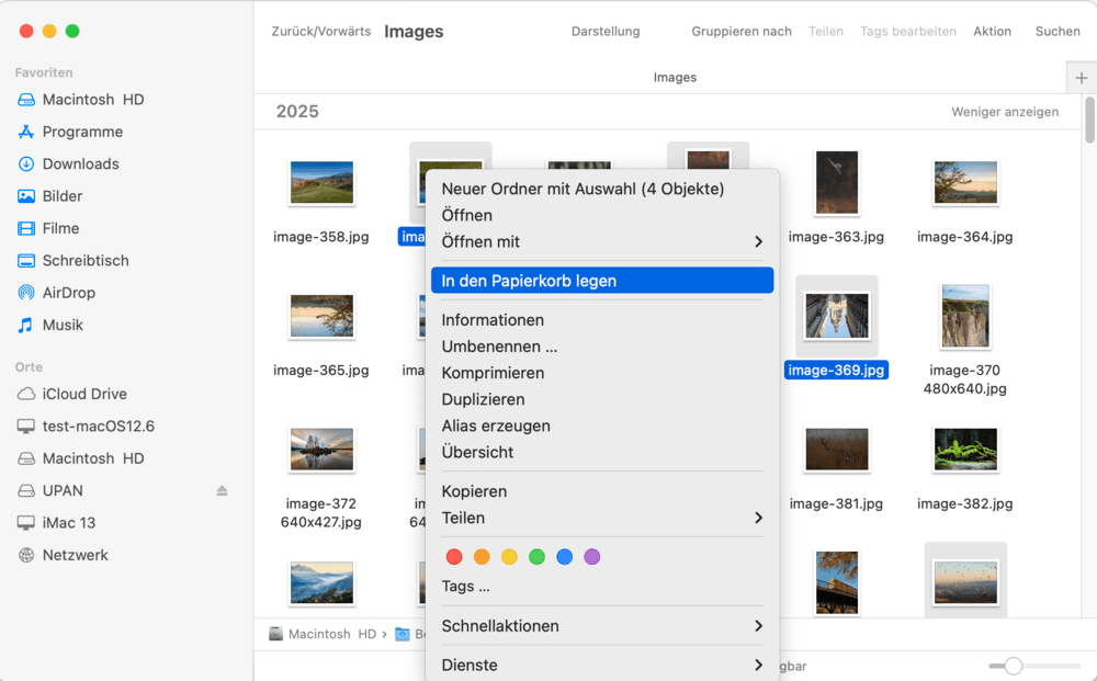 manually identify and remove similar photos