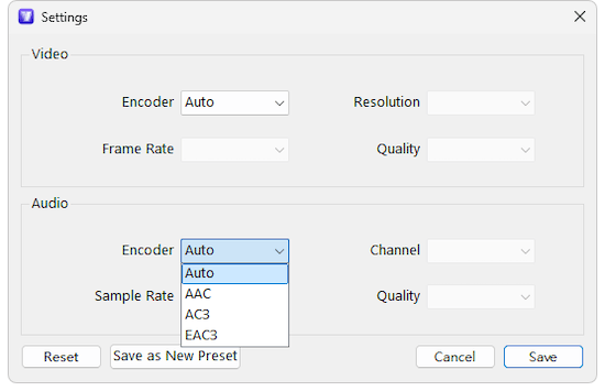 advanced settings