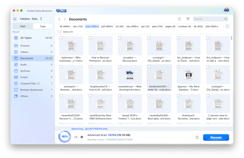 recover unsaved word mac 04