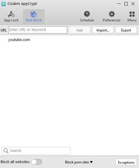 add a website