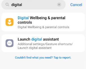 Digital Wellbeing and Parental Controls