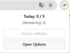Open options
