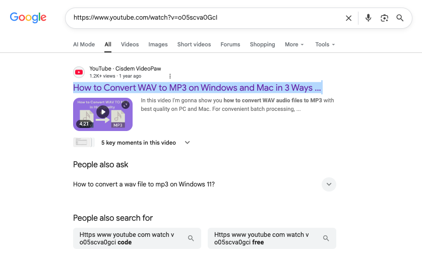 search name
