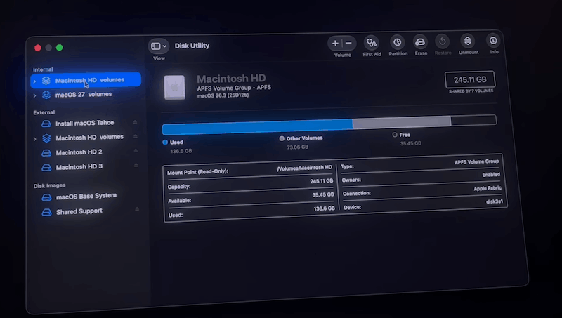 erase drive