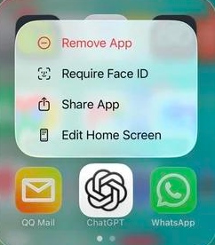 click require face id