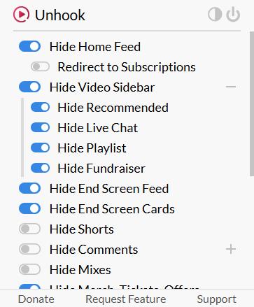 enable Hide Shorts
