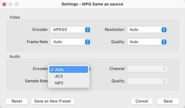 advanced settings