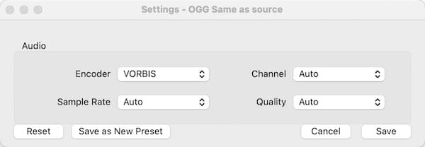 make advanced settings