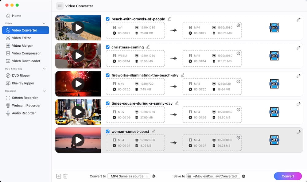 add videos