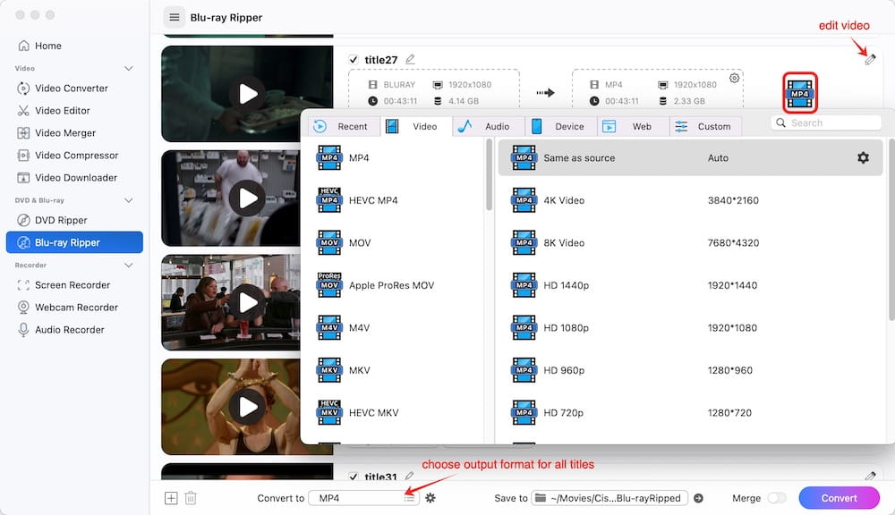 Blu-ray Ripper for Mac