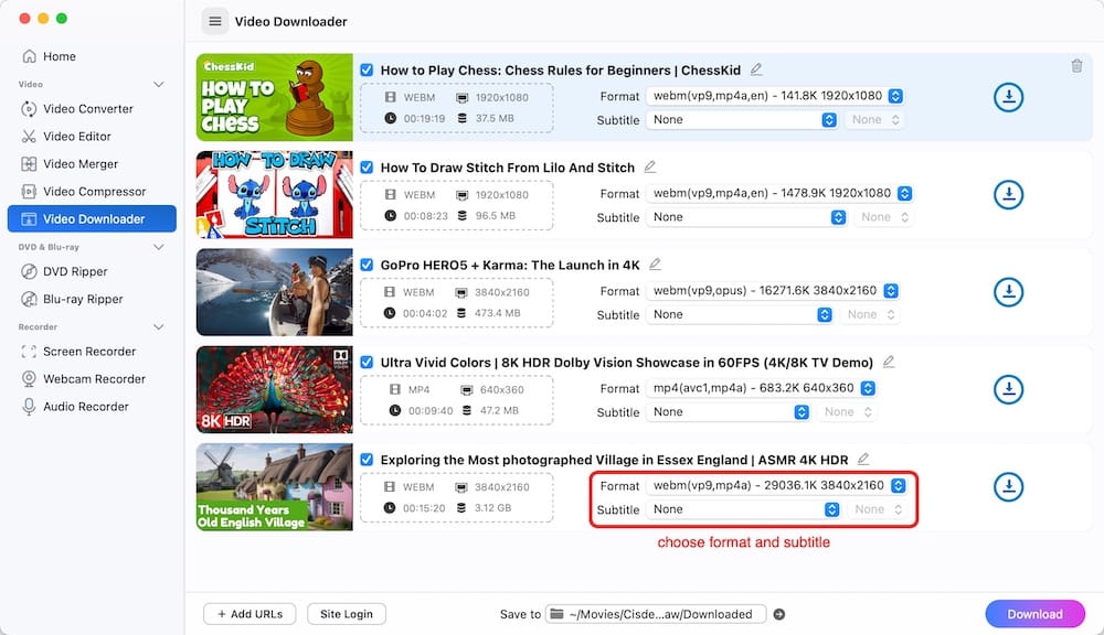 download youtube videos