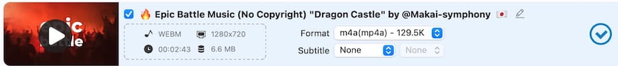 checkmark icon