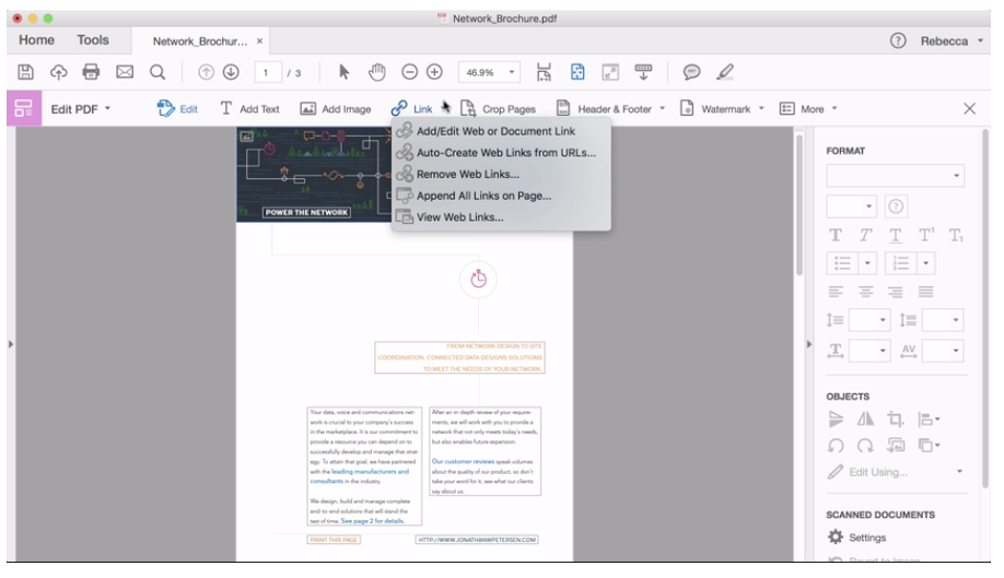 How To Add Hyperlink To Pdf With Or Without Adobe