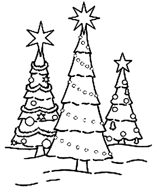 christmas 2020 40 free printable christmas tree coloring