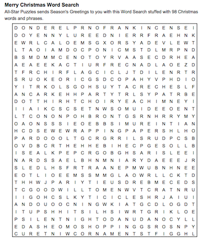 word search 15