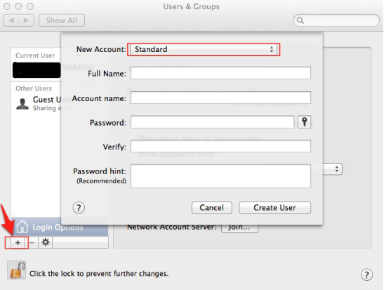Create a Non-admin Account