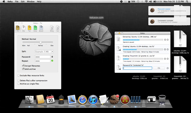 extract 7z mac
