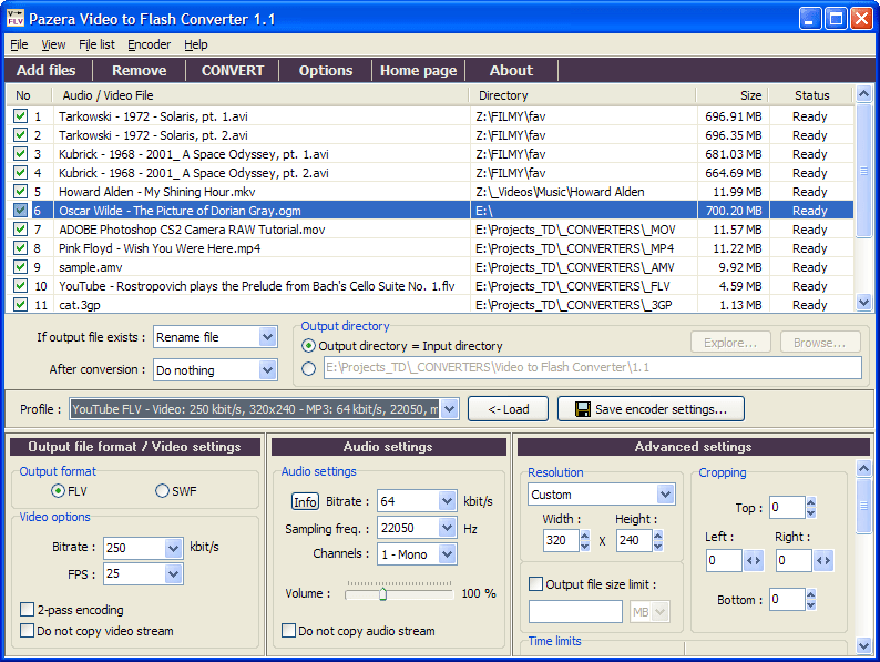 Pazera MP4 to SWF Converter