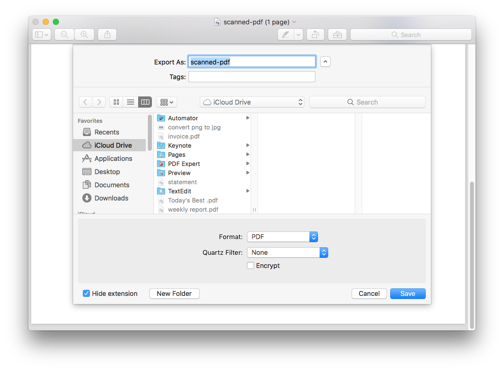 how to turn pdf into docx on mac