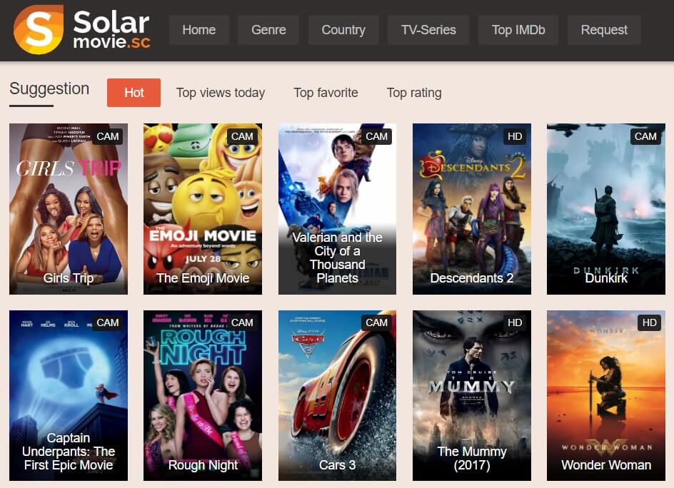 Top 12 Sites Like SolarMovie Best Desktop SolarMovie Alternative
