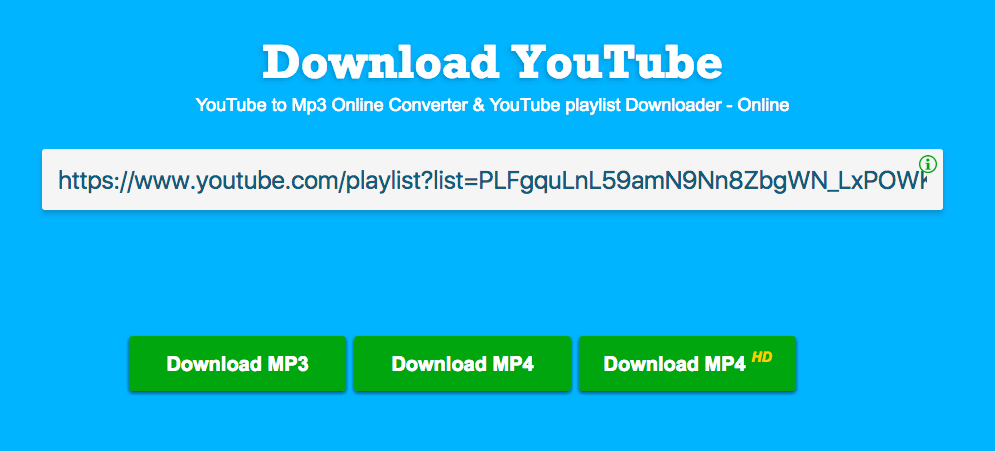 Download playlist youtube to mp3 online 320kbps