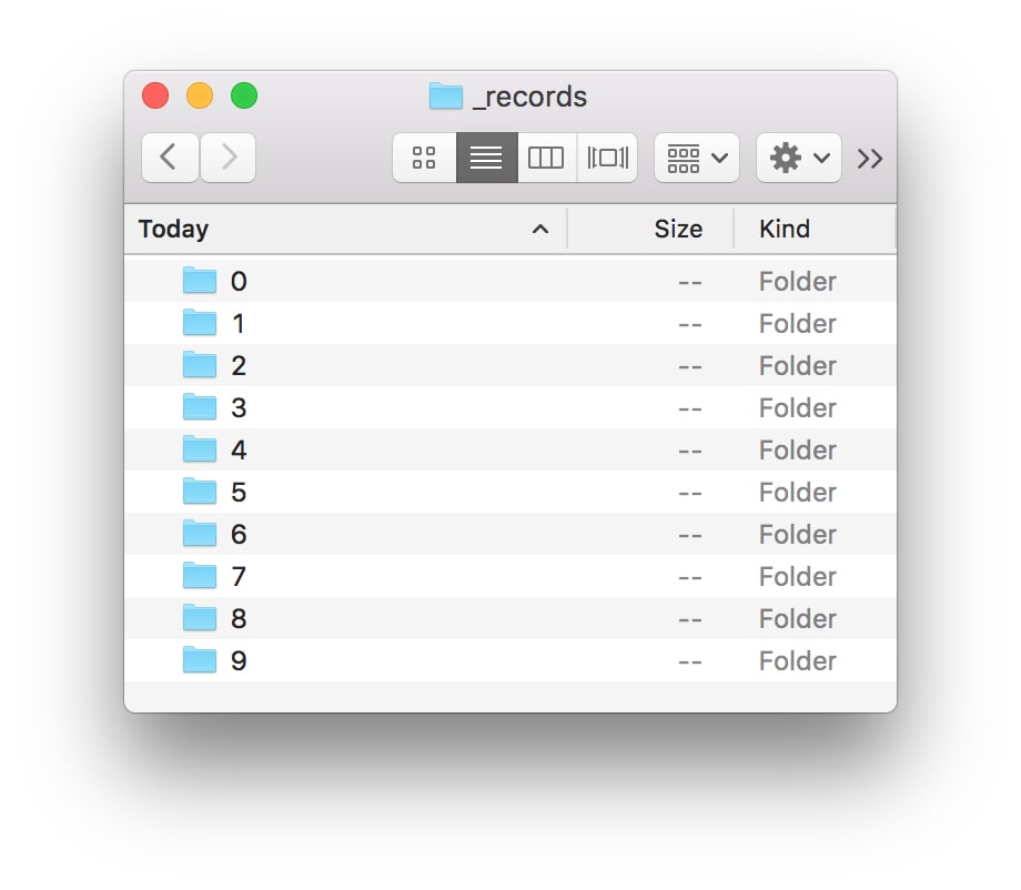 Find folders on mac