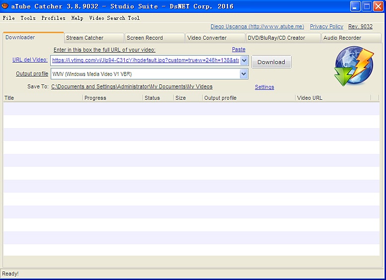 best free video downloader for pc - aTube Catcher