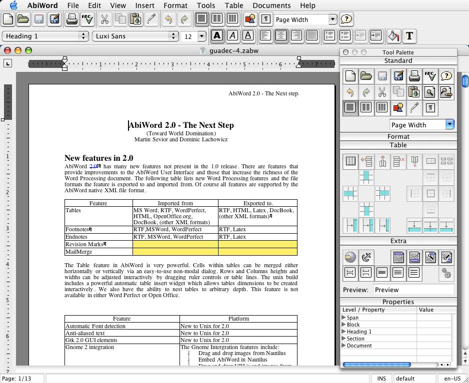 wordperfect reader for mac 02- abiword